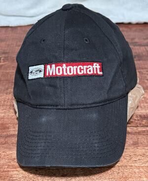 Helm Ford Motorcraft Black StrapBack Baseball Dad Hat
